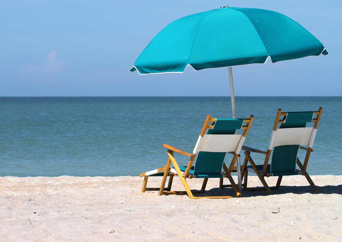 People sunbathing