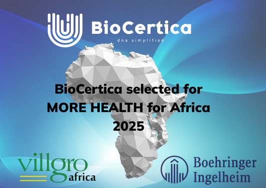 BioCertica Selected for MORE HEALTH for Africa (MHfA) Program 2025