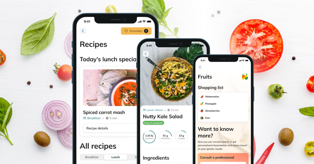 BioCertica’s Improved Personalized Nutrition and Meal Plans Feature