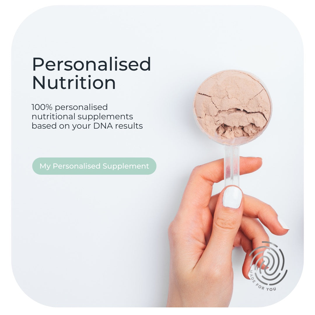 TailorBlend's personalised nutrition based on your DNA results.