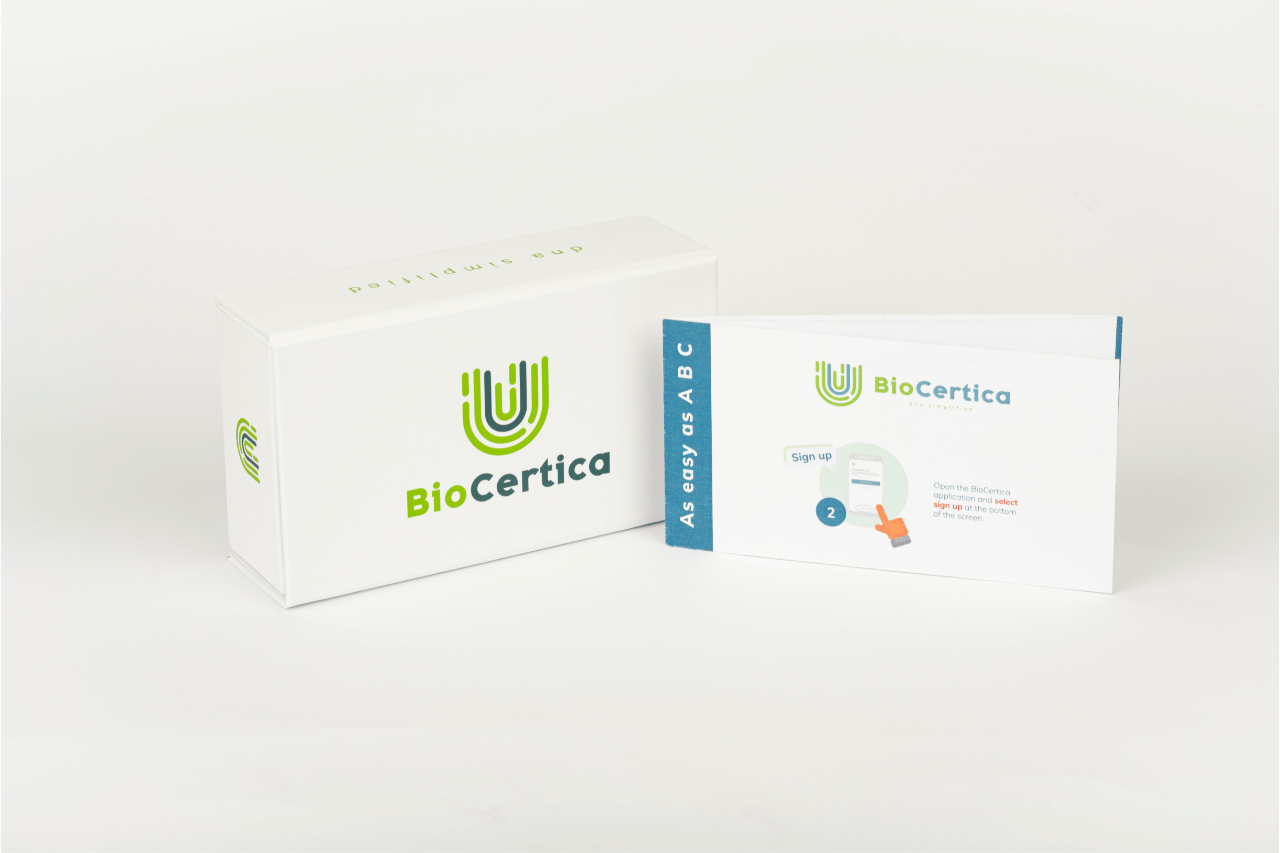 BioCertica collection DNA Health & Heritage Test Kit
