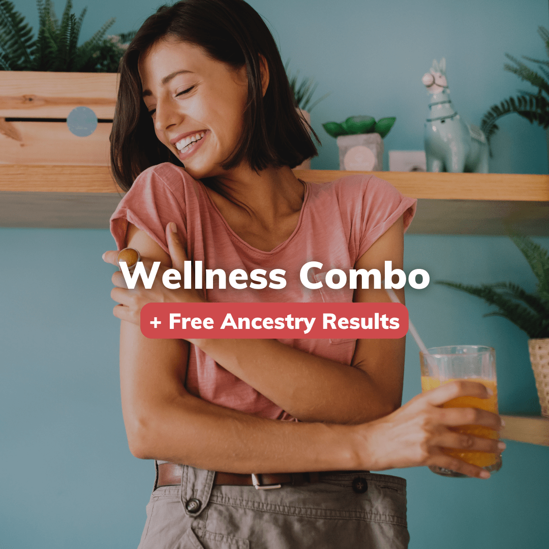 BioCertica collection DNA Wellness Combo Kit is the perfect Lifestyle and Ancestry kit
